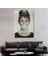 Audrey Hepburn Yeşil Kabarcık Sakızlı Dekoratif Kanvas Duvar TABLOSU-5108-2 1