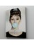 Audrey Hepburn Yeşil Kabarcık Sakızlı Dekoratif Kanvas Duvar TABLOSU-5108-2 2