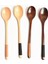 Saplı Kahve Kaşıkları Çok Fonksiyonlu Tahta Kaşık Mutfak Baharat Kaşıkları (Yurt Dışından) 3