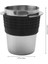 58MM Kahve Dozaj Fincan Koklama Kupa Espresso Makinesi Için Aşınmaya Dayanıklı Paslanmaz Çelik Kahve Dozaj Fincan-Gümüş (Yurt Dışından) 2