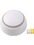 Abd Plug 15 cm Basit Cam Sıcak Dimmer Gece Lambası Masa Yatak Odası Yatak Dekorasyon Topu Ahşap Küçük Yuvarlak Masa Lambası Yuvarlak Taban (Yurt Dışından) 2