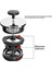 1l Kahve Makinesi Moka Pot Moka Cafeteira Latte Soba Çay Makinesi Klasik Barista Kahve Aksesuarları, Siyah Kapak (Yurt Dışından) 3