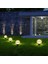 LED Güneş Işığı Dış Mekan Kolye Işıkları IP65 Su Geçirmez Güneş Kolye Lambaları Veranda Yard Bahçe Dekorasyon Avize-A (Yurt Dışından) 3