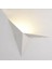 Modern Minimalist Beyaz Üç Köşeli Şekil LED Duvar Lambası Iskandinav Tarzı Iç Mekan Duvar Lambası Oturma Odası Lambası 3W 85-265V Basit Aydınlatma Sıcak Beyaz Işık (Yurt Dışından) 5