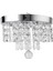Modern Kristal LED Tavan Işık Fikstürü Kapalı Lamba Yüzey Montaj Tavan Lambası Yatak Odası Yemek Odası Için 250 mm Sıcak Beyaz (Yurt Dışından) 1