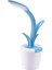 USB LED Okuma Işığı Masa Lambası Göz Bakımı Masa Lambası Üç Parlaklık Seviyesi Esnek Kol Işık Çalışma Çalışma Yatak Odası Lambası Yeşil (Yurt Dışından) 5