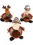 3 Adet Sevimli Noel Şeker Depolama Sepeti Noel Hediyesi Tutucu Sepeti Santa Sepeti Ev Masaüstü Dekorasyon (Yurt Dışından) 2