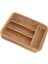 Rattan Çatal Bıçak Takımı Sepeti Çatal Bıçak Takımı Sepeti Depolama Çatal Bıçak Takımı Çubuk Sepeti Rattan Masaüstü Çekmecesi (Yurt Dışından) 5