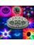 5 V Mini Disko Işığı 48LED Rgb Ev Partisi Sahne Duvar Arka Işık Dekorasyon Flaş Lazer Renkli Işın Müzikli Işık (Yurt Dışından) 4