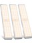 LED Dolap Işığı, 60 LED Şarj Edilebilir Hareket Sensörlü Dolap Işığı Dolap Altı Işığı, Gardırop, Merdiven, Yatak Odası, 3'lü Paket (Yurt Dışından) 1