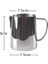 Süt Sürahisi 350ML Paslanmaz Çelik Köpürtme Sürahi Çekme Çiçek Fincan Kahve Süt Köpürtücü Latte Sanat Süt Köpüğü Aracı Coffeeware (Yurt Dışından) 3
