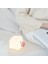 Güzel LED Işık Basın Lambaları Sevimli Gülümseme Yüz Yavru Gece Lambası Çocuk Yatak Odası Masa Masa Dekoru Mini LED Lamba Ampulü (Mavi) (Yurt Dışından) 2