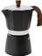 3 Fincan Moka Cezve Espresso Makinesi Küba Kahve Makinesi Ev Ofis Için Aracı (150 ml Siyah) (Yurt Dışından) 1