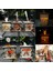 Güneş Enerjili Dize Işıklar, 21.6ft 30 LED Dış Mekan Küre Ampul Dize Işıklar, Suya Dayanıklı 8 Mod Güneş Veranda Işıkları (Yurt Dışından) 4