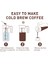 Cold Brew Kahve Makinesi, Mesh Filtreli 40 Oz Buzlu Kahve Sürahisi, Buzdolabı Siyahı Için Cam Buzlu Kahve Yapma Sürahisi (Yurt Dışından) 4