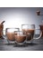 Şeffaf Cam Kahve Fincanı Süt Viski Çay Çift Isıya Dayanıklı Kokteyl Votka Şarap Kupa DRINKWARE-200ML (Yurt Dışından) 2