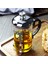 Cezve Basınçlı Kap Paslanmaz Çelik Filtre Çay Demleme Potu 600 ml Yüksek Borosilikat Kalın Cam Pot (Yurt Dışından) 2