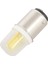 BA15D LED Ampul 3W 110V 220V Ac Karartmayan 300 Lümen Cob 1511 LED Lamba Beyaz Avize Dikiş Makinesi Için Sıcak Beyaz (Sıcak Beyaz) (Yurt Dışından) 2
