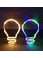 LED Neon Burcu Gece Lambası Sanat Dekoratif Işıklar Plastik Duvar Lambası Çocuklar Için Bebek Odası Tatil Aydınlatma Noel Partisi -Pembe (Yurt Dışından) 4