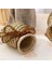 El Yapımı Doğal Bambu Dokuma Depolama Sepeti Konteyner Aperatif Şeker Gıda Küçük Saksı Rattan Dekorasyon M (Yurt Dışından) 2