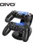 Oıvo Ps4 Oyun Denetleyicisi Kablosuz Blu-Ray Uçak Çift Şarj/ps4 Denetleyici Depolama Braketi-Siyah (Yurt Dışından) 3