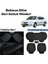 Fruens Honda Civic Ies 1996-2001 Arası Sedan Siyah Deri Oto Koltuk Minderi 1
