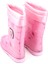 Kışlık Kız Çocuk Içi Sıcak Astarlı Su Geçirmez Yağmur Bot Çizme 4