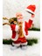 Hareketli Şapkalı Noel Baba Santa Claus Yılbaşı Süsü 30cm 1