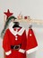 Kız Çocuk Şapkalı Noel Elbise 3
