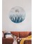 Moon And Mountaın Duvar Sticker 1
