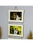 Ahşap 3'lü 10X15 cm Ipli Fotoğraf Askılı Yatay 2