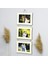 Ahşap 3'lü 10X15 cm Ipli Fotoğraf Askılı Yatay 3