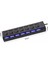 USB Hub 2.0 USB Splitter Çoklu Hub Adaptörü USB Birkaç Bağlantı Noktalı Güç Adaptörü Pc Dizüstü Bilgisayar Için Anahtar Aksesuarları Ile, Beyaz (Yurt Dışından) 2