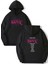 Stray Kids Pink Maniac Ön-Arka Baskılı Kapşonlu Sweatshirt 1