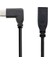 0.3 Metre Geri Dönüşümlü Tip C USB 3.1 90 Derece Erkek - Usb-C Dişi Uzatma Veri Kablosu Uzatma Kablosu (Yurt Dışından) 4