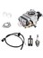 Motosiklet Carb Karbüratör 15MM 2 Zamanlı Karbüratör 43CC 47CC 49CC 50CC 52CC Scooter Atv Dirt Bike Çim Biçme Makinesi (Yurt Dışından) 1