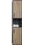 Aras Boy Dolabı Antrasit/atlantik Çam 35X35X160 cm 2