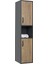 Aras Boy Dolabı Antrasit/atlantik Çam 35X35X160 cm 3