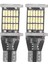 2x T15 W16W 45 Smd 4014 LED Araç Ters Arka Ampuller 6000K Beyaz (Yurt Dışından) 2