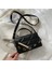 Basit ve Şık Zincirli Küçük Kare Çanta Elmas Omuz Crossbody Çanta (Yurt Dışından) 1