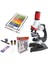 100X-1200X Eğitici Mikroskop Kiti Zoom Science LED Işıklı + 12 Adet Biyolojik Örnek Hediye 2