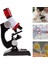 100X-1200X Eğitici Mikroskop Kiti Zoom Science LED Işıklı + 12 Adet Biyolojik Örnek Hediye 4