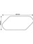 Şeffaf Grip-Tank X1 Motosiklet Tank Pad 90509 2