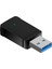 1300 Mbps Wifi Adaptörü USB Kablosuz Ağ Kartı Çift Bant 2.4 Ghz 5 Ghz Usb3.0 Wıfı Adaptörü Masaüstü Dizüstü Bilgisayar Için (Yurt Dışından) 2
