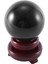 80MM Doğal Siyah Küre Kristal Top Şifa Taşı Tabanlı (Yurt Dışından) 1