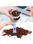 2-In-1 Kahve Öğütücü Fırçası, 8 Adet Espresso Öğütücü Fırçası Kaşıkla, Taşınabilir Kahve Çekirdeği Öğütücü Temizleyici Fırça (Yurt Dışından) 2