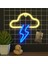 Bulut Neon Tabelalar LED Tabelalar Yatak Odası Dekor Usb/powered LED Gece Lambası Neon Işık Burcu Bar, Parti, Oda C (Yurt Dışından) 3