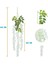 12 Adet Wisteria Çiçek Sarmaşıkları Çelenk, 3,75 Feet Yapay Çiçek Dizeleri, Asılı Çiçekler, Ipek Wisteria C (Yurt Dışından) 5