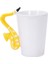 Saksafon Seramik Kahve Kupaları Porselen Süt Kupa Çay Fincanları Müzik Notları Ev Ofis Drinkware Tip C (Yurt Dışından) 4