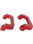 Kırmızı Araba Kapı Kolu Araba Kol Dayama Sürüş Kolu Araba Aksesuarları 05-18 Için (Yurt Dışından) 4